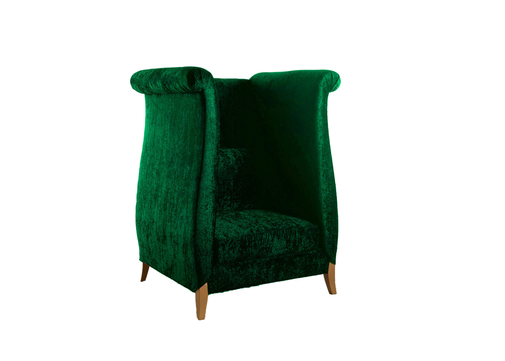 55701 Cozy Statement Reading Chair Old Hickory Tannery